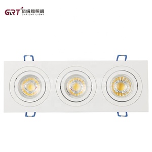 Chất Lượng Tốt Nhôm Văn Phòng Chìm Trần Tùy Chỉnh Công Suất SMD COB GU10 Dẫn Xuống Ánh Sáng - Product Image 3