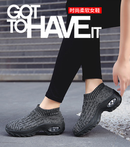 Zapatillas deportivas con amortiguación de aire para <span class=keywords><strong>mujer</strong></span>, calzado de trabajo de enfermería, para correr y caminar - Product Image 4