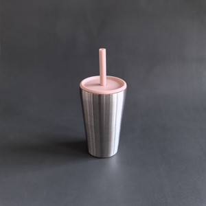 Botella de Agua de Viaje para Bebés de Acero Inoxidable al por Mayor, 350 ml, Aislada, Libre de BPA, 100% de Silicona de Grado Alimenticio, Ecológica - Product Image 2