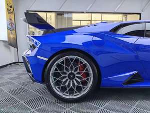 LP580 LP610 EVO Upgrade stile STO in fibra di carbonio parafanghi laterali paraurti anteriori kit carrozzeria per Lamborghini Huracan - Product Image 2