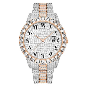 Nuevo Reloj de Lujo para Hombre, Estilo Hip Hop, con Diamantes, Relojes de Moda para Mujer, Directo de Fábrica - Product Image 4