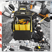 Sacs à dos robustes grande capacité stockage d'outils électricien sac à outils électriciens plombiers Construction ceinture ensembles d'outils Kit de sacs