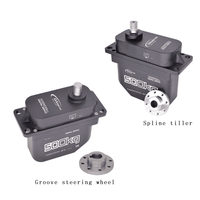 GXservo 500KG Servomoteur Brushless à Grand Couple et Grand Angle 24V avec Engrenages en Acier et Roulement à Billes 2BB 93500BLS pour Robot Industriel Personnalisable PWM RS485