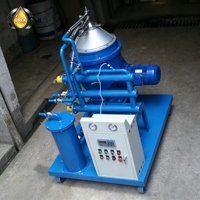 Équipement de purification et de recyclage d'huile de machine avec disques à l'intérieur du tambour, séparation en couches minces pour la séparation d'émulsions