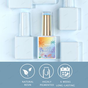 JTING Bộ Dụng Cụ Sơn Móng Tay Gel Thạch Màu Nude Bộ Sưu Tập 48 Màu Thiết Kế Hợp Xu Hướng Thời Trang Mùa Hè Với Hộp Quà Tặng Sách Màu Miễn Phí - Product Image 4