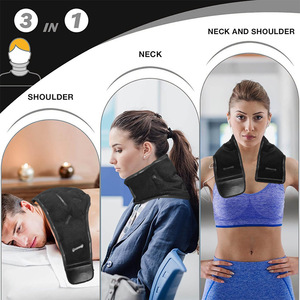 Adjustable Shoulder Neck Therapy Gel Pad Reusable Hot & Cold Compress Ice Pack with Flexible Design for Pain Relief