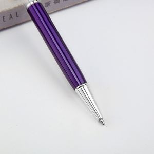 Wholesale Twist Creative Metal Ballpoint <b>Pen</b> DIY Printing Crystal <b>Refillable</b> With Empty Custom Logo for Stationery Gift - Product Image 3