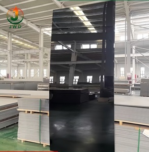 Panel & Papan Dinding Komposit Co-Extruded Serat Karbon Kristal / Arang Bambu dengan Pelapis Cermin Logam PET Desain Modern - Product Image 2