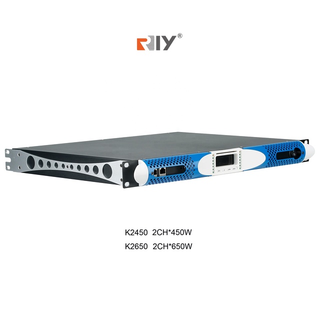 K2450 1U Digital 450W*2 Power Amplifier Professional LED Lights Class D Power Amplifier