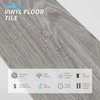 Wasserdichter SPC-Klick boden 5mm 6mm 8mm Vinyl planke Gewerbliches Holz design Verschleiß fester Innen bodenbelag