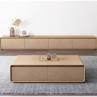 Nouveau design d'unité domestique moderne de luxe Ensemble de meuble de télévision et de table basse pour l'intérieur décoration intérieure personnalisée pour toute la maison