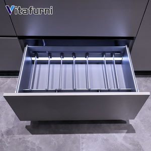 Vitafurni, venta al por mayor de muebles, armarios de cocina y accesorios, armario extraíble de aluminio, organizador, cesta, estante para platos para Cocina - Product Image 4