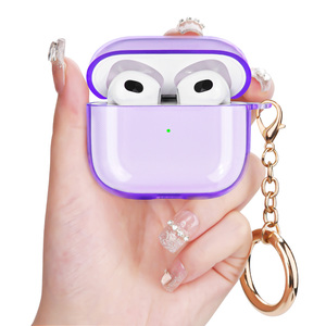 Mode cristal PC TPU dur Transparent étuis pour écouteurs pour <span class=keywords><strong>Airpods</strong></span> 1 2 3 Pro <span class=keywords><strong>coque</strong></span> transparente - Product Image 4