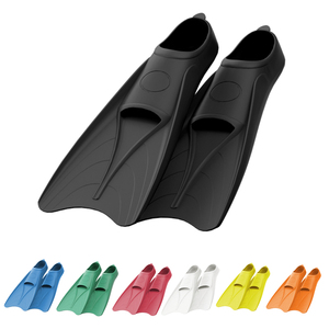 Palmes de plongée en fibre de verre enduite professionnelles pour la plongée libre, unisexes, à lame longue, pour la plongée avec tuba, la pêche sous-marine, la natation - Product Image 1