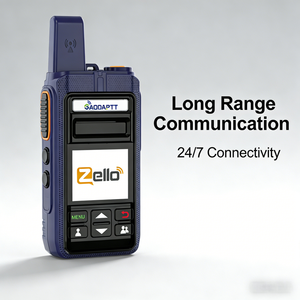 Radio POC GaodaPTT K8 Compatible con <span class=keywords><strong>Zello</strong></span> 4G LTE, Tarjeta SIM, Largo Alcance, Walkie Talkie Portátil - Product Image 1