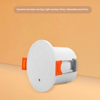 Tuya Smart Home Device APP lié ZigBee capteur de présence humaine AC 250V micro-ondes radar capteur respiratoire détecteur PIR