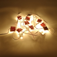 Module LED SMD 2835 haute puissance avec lentille, 170 degrés, blanc chaud, garantie 7 ans, pour éclairage de signalisation LED