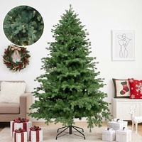 Hochwertiger PE Rosa Weihnachtsbaum 120cm Natürlich Aussehender Weihnachtsbaum für Partys
