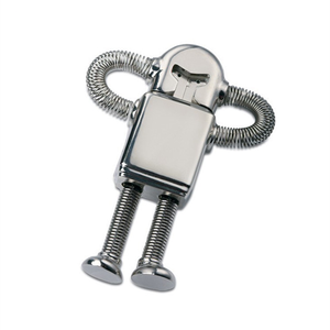 Kim loại tốc độ cao Robot <span class=keywords><strong>USB</strong></span> <span class=keywords><strong>Flash</strong></span> <span class=keywords><strong>Drive</strong></span> 128GB ngón tay cái Pendrive trong món quà phong cách có sẵn trong 64GB 32GB giống - Product Image 3