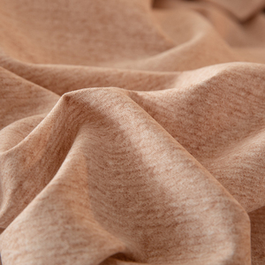 Bán Buôn Bông Tấm Ga Giường Đặt Trong Lớn Đồng Bằng Màu Cà Phê Với Gối Đơn Giản Dệt Phong Cách Bộ Đồ Giường - Product Image 5