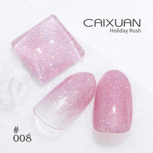 Caixuan ขายส่งเจลโปแลนด์2020ใหม่วันหยุด <span class=keywords><strong>Rush</strong></span> ชุด12สีนีออน Glitter เจลสี - Product Image 2