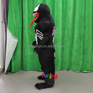 Costume de mascotte gonflable <span class=keywords><strong>Venom</strong></span> pour adultes, pour la publicité et la promotion de personnages de dessins animés sur le thème du cinéma - Product Image 5
