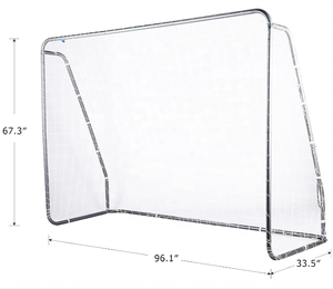 Porta da calcio <span class=keywords><strong>8</strong></span> x 5,6 piedi con rete da bersaglio - Product Image 3