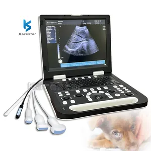 Scanner portatif professionnel d'ultrason de clinique d'ordinateur portable d'hôpital pour la machine vétérinaire d'échographie d'animaux