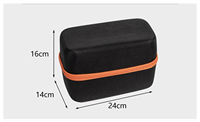 Étui rigide en EVA pour station d'alimentation portable et démarreur de voiture, sac de transport antichoc 24*16*14cm