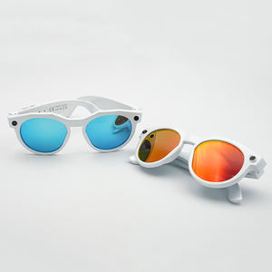 Gafas Inteligentes con IA y Cámara 4K de 8MP, Doble Lente, Micrófono <span class=keywords><strong>Dual</strong></span> con Reducción de Ruido, Traducción por IA y Grabación de Video, Gafas de Sol Deportivas, Disponibles en EE. UU. - Product Image 2