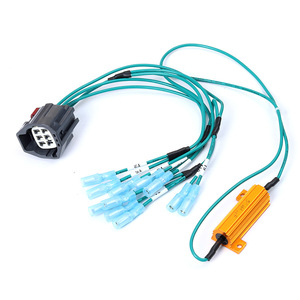 Arnés de cableado eléctrico de 1 m, 1x2,5 mm, terminales de conexión rápida con aislamiento de PVC para conexión de equipos de precisión - Product Image 4