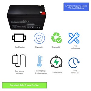 Shangwei 12V7Ah Lead Acid <b>Battery</b> Maintenance Free For UPS <b>Backup</b> Power - Product Image 4