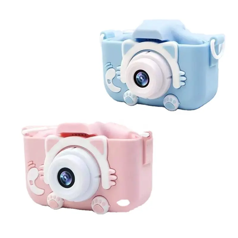 Leuke Cartoon Kinderen Instant Camera Kinderen Leuk Kerstcadeau Digitale Camera Ingebouwde Games 2.0 Inch 1200W X 5S Kinderen Fotocamera