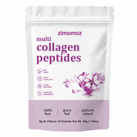 Poudre de protéines multi-collagène à marque privée OEM avec biotine et vitamine C – Compléments beauté pour adultes pour la croissance de la peau et des cheveux