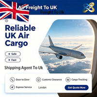 Agente de envío Parcel Route Import Export Air to UK Liverpool Puerto del comprador Pedido