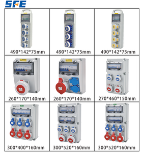 Sfe ip44 עמיד למים משולבת ניידת שקע חשמל תעשייתי - Product Image 4