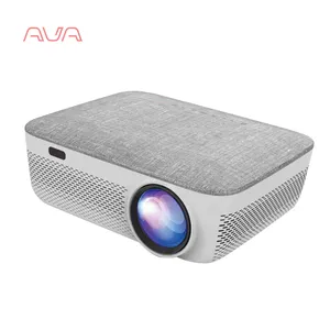 Real Full HD 1080P Projector 4K Support 220 Lumen Portable Smart Wifi LED Projectors Home Theater For Outdoor And Indoor Use OEM