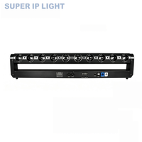 Projecteur LED à tête mobile 10x40W RGBW 4-en-1 DMX avec effets Matrix, Beam, Wash et Strobe pour Scène, Discothèque, Club de Nuit, Mariage et Événements