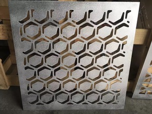 Panel de chapa de aluminio perforado con corte láser, revestimiento decorativo de metal para fachadas, para paredes exteriores y techos - Product Image 5