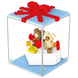 micro block toys with Unique and interesting birthday cake set