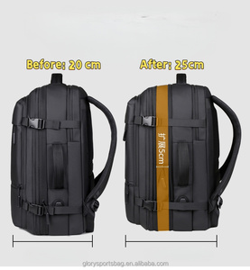 Laptop-Rucksack mit USB-Ladeanschluss, Solarpanel, Oxford, wasserdicht, diebstahlsicher, große Kapazität, Reise- und Arbeitstasche für Damen und Herren - Product Image 3