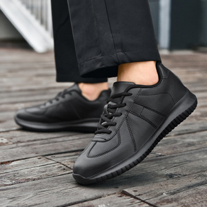 Chaussures de travail professionnelles de cuisine 2025 pour hommes et femmes, design plat de chef, imperméables, résistantes à l'huile, toutes saisons, mocassins en maille - Product Image 4
