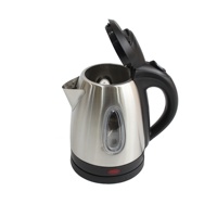 Bouilloire Électrique Portable Sans Fil en Acier Inoxydable de Haute Qualité, Colorée, avec Arrêt Automatique et Protection Anti-Ébullition à Sec, Capacité 1L pour
