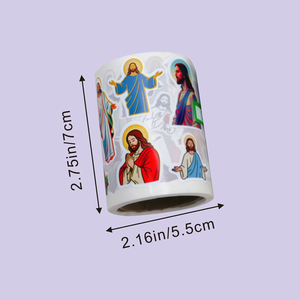 Pegatinas para Festivales, 480 Piezas, Jesús, Virgen María, Católicas, Tarjetas de Felicitación para <span class=keywords><strong>la</strong></span> Temporada de Graduación - Product Image 5