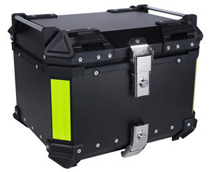 <span class=keywords><strong>Top</strong></span> <span class=keywords><strong>Case</strong></span> de Moto en Aluminium Noir de Qualité Supérieure Anti-Corrosion pour Moto <span class=keywords><strong>Électrique</strong></span> - Product Image 2