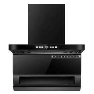 Große Saug haube Haushalts-Auto Clean Ventless Hood System Range hood Elektro kamin im europäischen Stil - Product Image 1