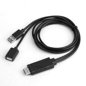 <span class=keywords><strong>Cable</strong></span> Adaptador AV Digital D3114 USB Hembra a HDMI Macho 1080P HDTV para <span class=keywords><strong>TV</strong></span> - Product Image 1