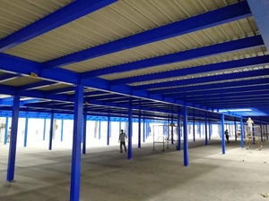 Tùy Chỉnh Công Nghiệp Mezzanine Heavy Duty Thép Lưu Trữ Nền Tảng Mezzanine Tầng <span class=keywords><strong>Rack</strong></span> Hệ Thống - Product Image 3