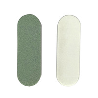 SunelPort SP-365 Outil à ongles Mini-bande de polissage 6x2cm Bloc éponge plastique double face ultra-fin pour polissage et nettoyage argent