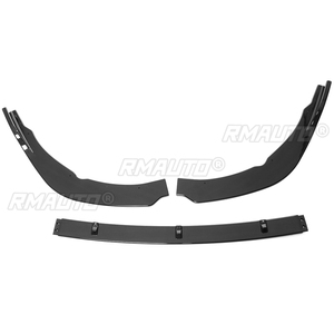 Carbon Look/ Black 3pcs <b>Car</b> Front Bumper Lip Splitter Cover Trim Spoiler <b>Diffuser</b> Deflector <b>for</b> Toyota Camry SE/XSE 2018 2019 - Product Image 3